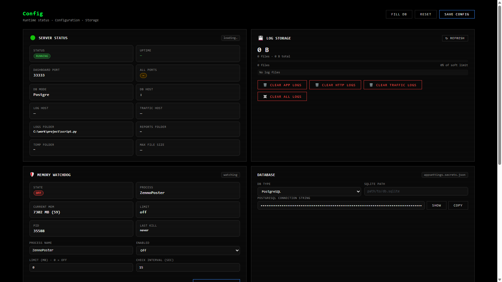 Config